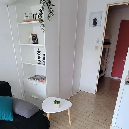 Apartment Clim Rez-de-jardin Resid Piscine 150 M *